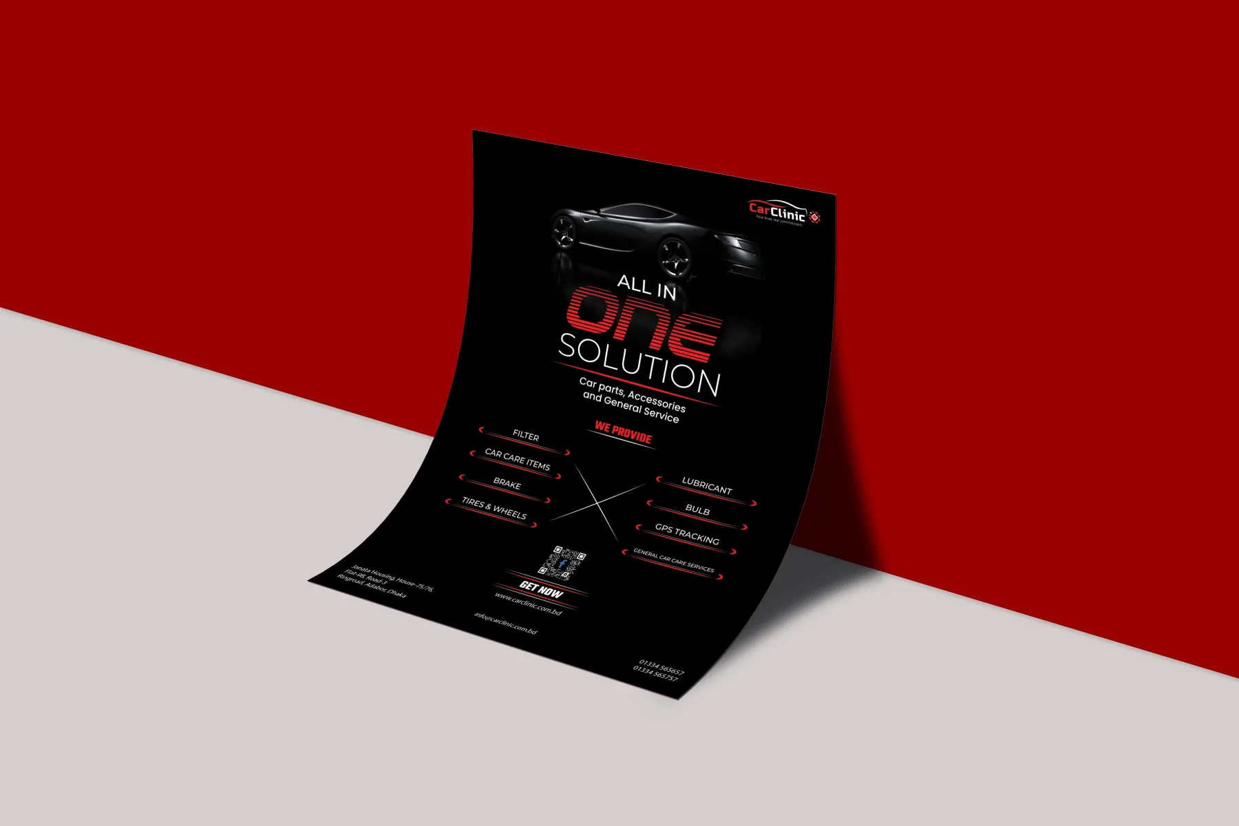 CarClinic Stationery Design, image 1 of 6