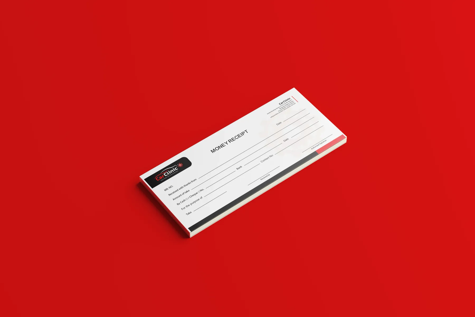 CarClinic Stationery Design, image 3 of 6