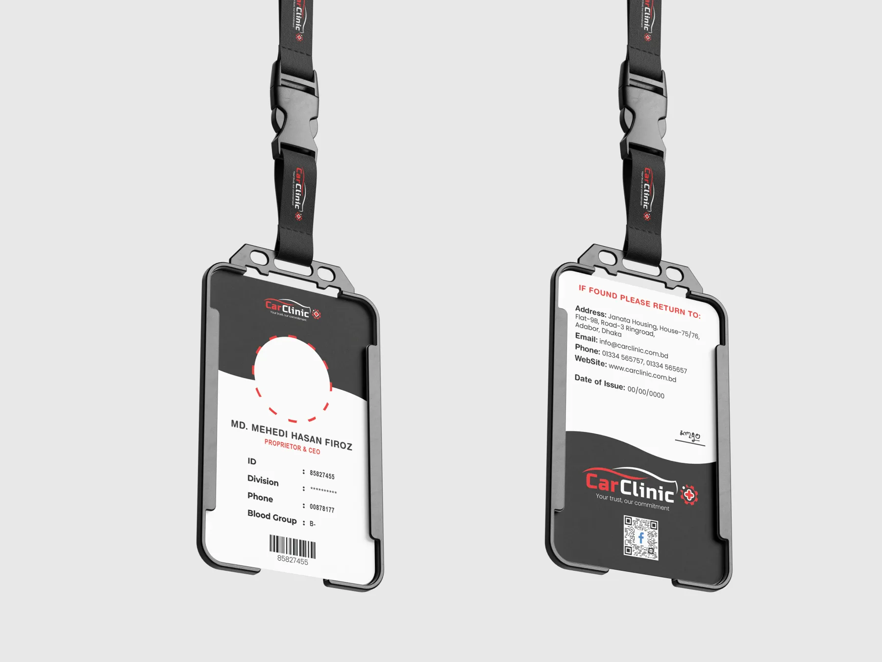 CarClinic Stationery Design, image 4 of 6