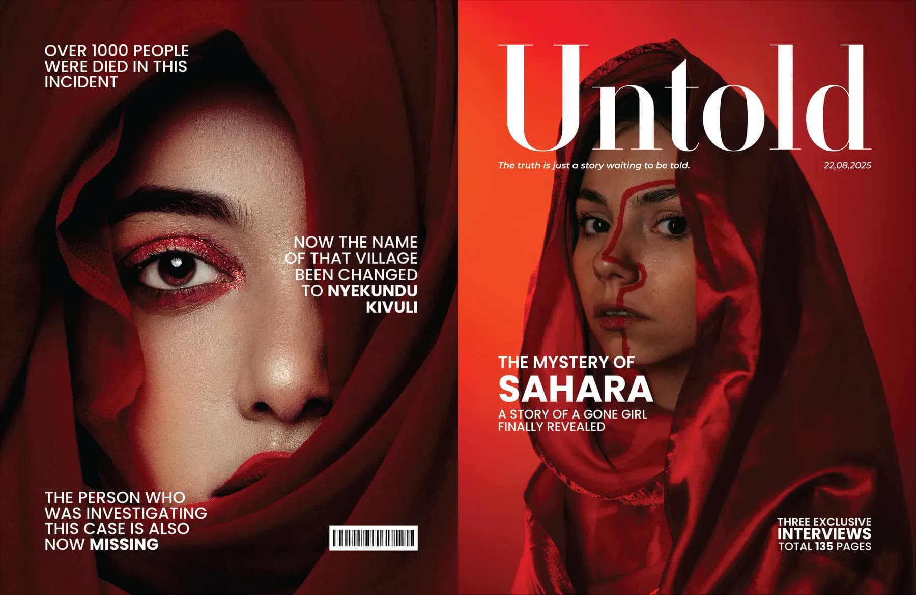 Magazine Layout Design, image 1 of 3