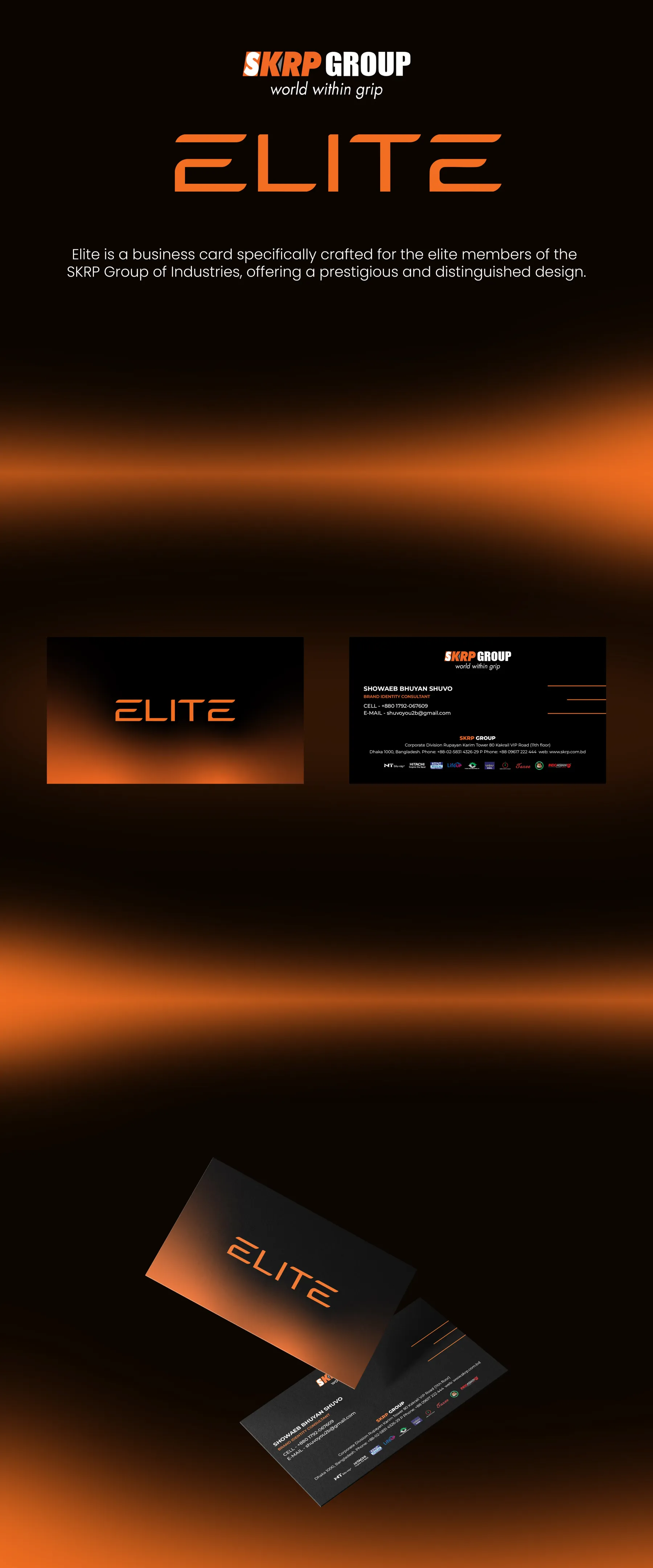 Elite Business Card for SKRP Group, image 1 of 1